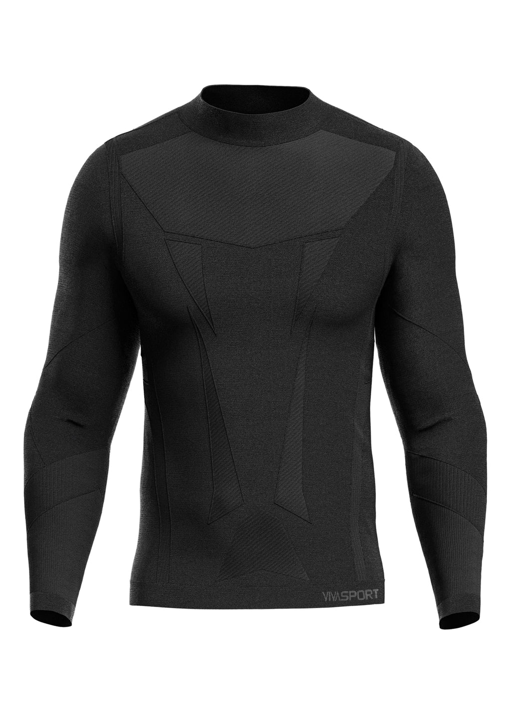 Maglia girocollo termica traspirante