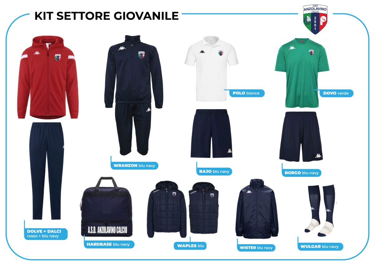 KIT SETTORE GIOVANILE