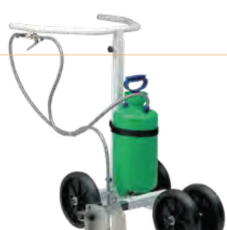 Carrello segnacampo manuale