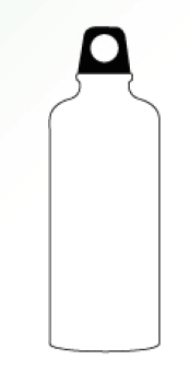 Borraccia in alluminio da 750ml